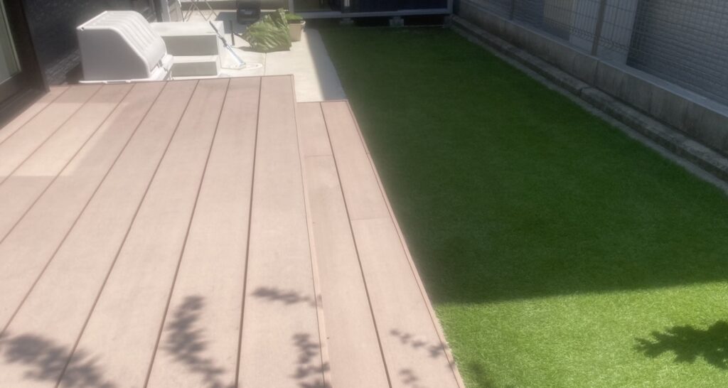 8月31日 YUKI庭の姫高麗芝。